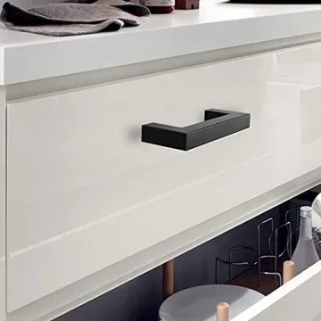 Stylish goldenwarm Black Cabinet Pulls - Pack of 5