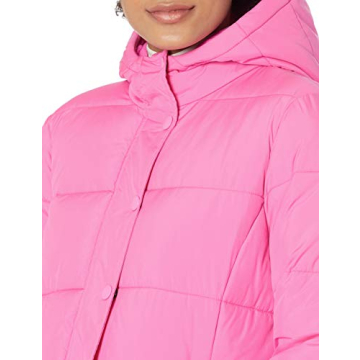Women&#39;s Warm Hooded Puffer Coat for Winter Comfort