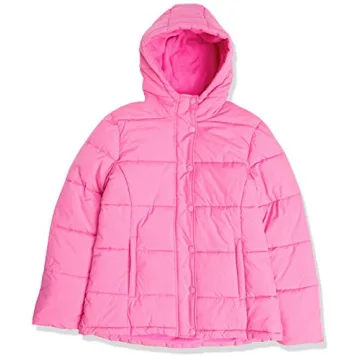 Women's Warm Hooded Puffer Coat for Winter Comfort