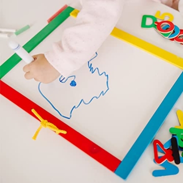 Melissa & Doug Chalkboard & Dry-Erase Board for Kids