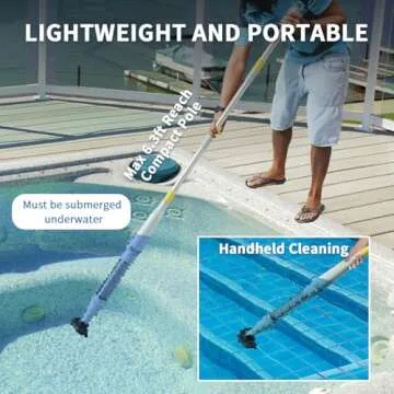 Lydsto S1 Lite Cordless Vacuum for Spa & Hot Tub Cleaning