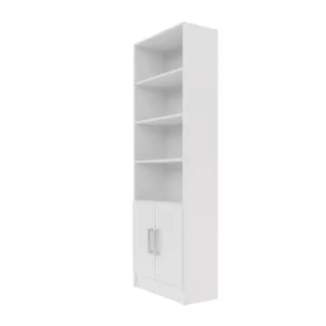 Versatile Manhattan Comfort Catarina Bookshelf Cabinet