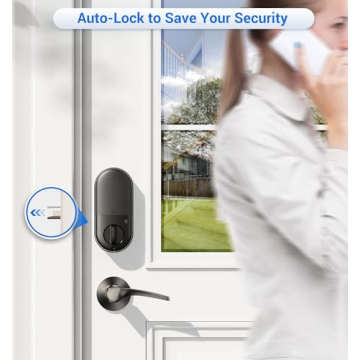 Veise Smart Lock with Fingerprint & App Control Access
