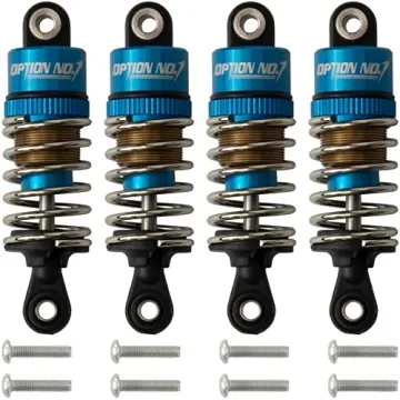 Adjustable Aluminum Oil Shocks for Tamiya RC Cars