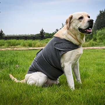 HCHYEY Dog Anxiety Jacket - Calming Vest for Dogs