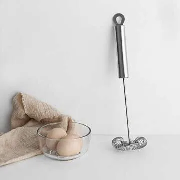 FLYINGSEA Stainless Steel Whisk - Durable & Ergonomic