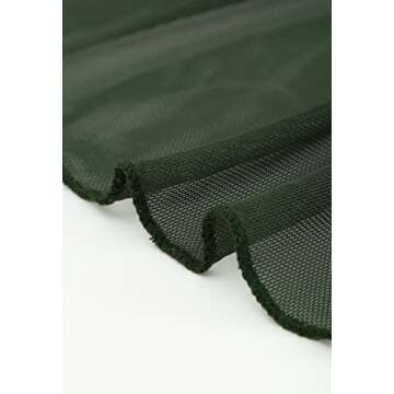 Women's Sexy Thin Mesh Long Sleeve Tie Front Swimsuit Swim Beach Maxi Cover Up Dress