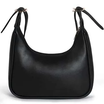 NIUEIMEE ZHOU Crossbody Bags for Women Vegan Leather Classic Clutch Tote Shoulder HandBag with Adjustable Strap