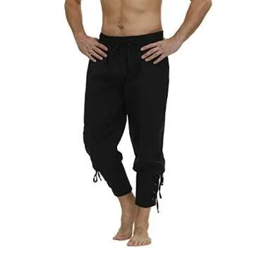 Men's Renaissance Pants for Cosplay, Medieval or Halloween