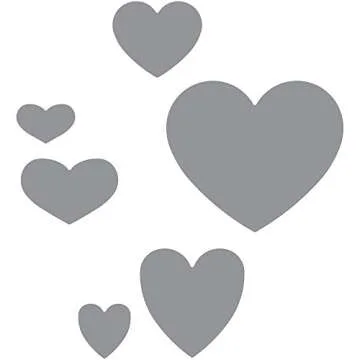 EK Tools Confetti Hearts Punch for Creative Crafts 54-30281