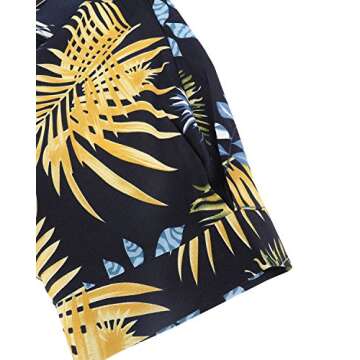 KILIG Women's Summer Tops Round Neck Self Tie Short Sleeve Casual Floral Blouse Tops(Floral-2,L)