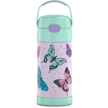 THERMOS FUNTAINER Water Bottle - 12 oz, Butterfly Frenzy