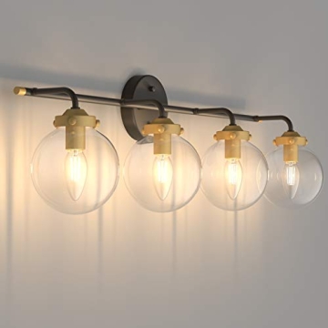 Ralbay Industrial Bathroom Wall Light Fixture Vintage Modern