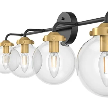 Ralbay Industrial Bathroom Wall Light Fixture Vintage Modern