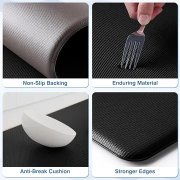 Comfortable Kitchen Rugs - StepRite Anti Fatigue Mats