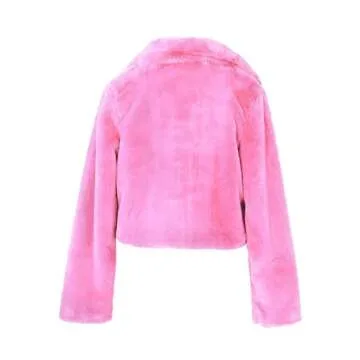 Stylish JURIS Faux Fur Cardigan for Women - Cozy Chic