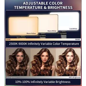 HONOMO 120LED Portable Selfie Light for Stellar Holiday Photos