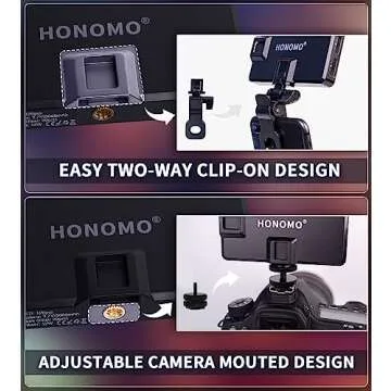 HONOMO 120LED Portable Selfie Light for Stellar Holiday Photos