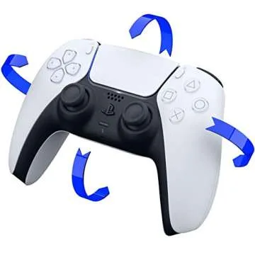 PlayStation 5 Slim Disc with 1TB SSD Storage, Wireless Dualsense Controller - PS5 Gaming System, White (Renewed) [video game]