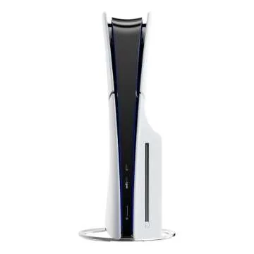 PlayStation 5 Slim Disc with 1TB SSD Storage, Wireless Dualsense Controller - PS5 Gaming System, White (Renewed) [video game]