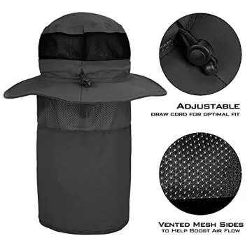 KastKing UPF 50 Boonie Hat with Neck Flap