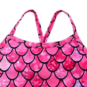 Cute Toddler Girls One Piece Swimsuit - Scale 4T