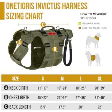 OneTigris Dog Lift Harness for Large Dogs - Mobility Support
