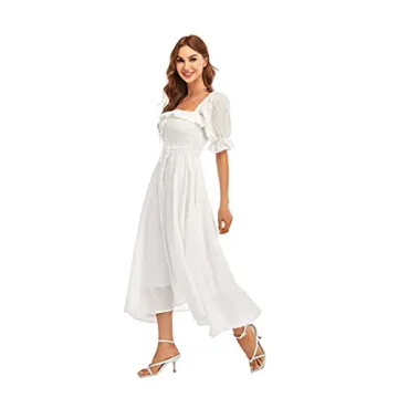 R.YIposha Vintage Maxi Dress - Flattering Summer Style