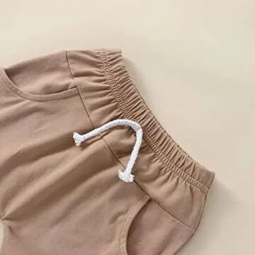 Cute Cotton Two-Piece Baby Outfit Perfect for All Occasions