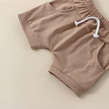 Cute Cotton Two-Piece Baby Outfit Perfect for All Occasions