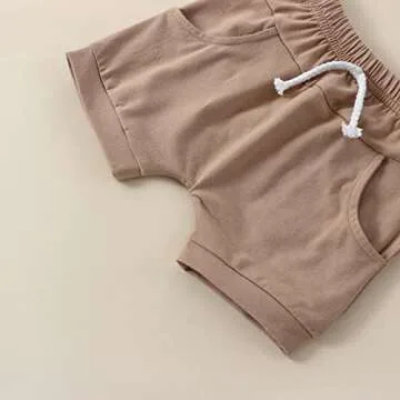 Cute Cotton Two-Piece Baby Outfit Perfect for All Occasions