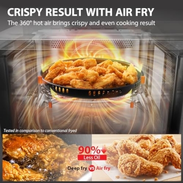 TOSHIBA 8-in-1 Air Fryer Microwave Combo