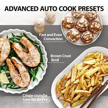 TOSHIBA 8-in-1 Air Fryer Microwave Combo