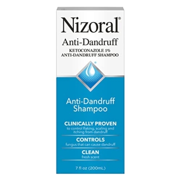 Nizoral Anti-Dandruff Shampoo - 1% Ketoconazole for Scalp Relief