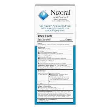 Nizoral Anti-Dandruff Shampoo 1% Ketoconazole Fresh Scent