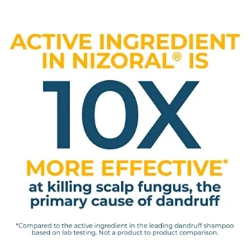 Nizoral Anti-Dandruff Shampoo 1% Ketoconazole Fresh Scent