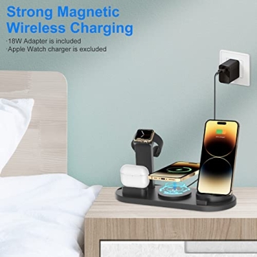 Apple 4 in 1 Wireless Charger for iPhone and Apple Watch