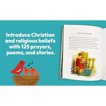 My First Bible and Prayers Padded Treasury - Gifts for Easter, Christmas, Communions, Birthdays (Little Sunbeams)