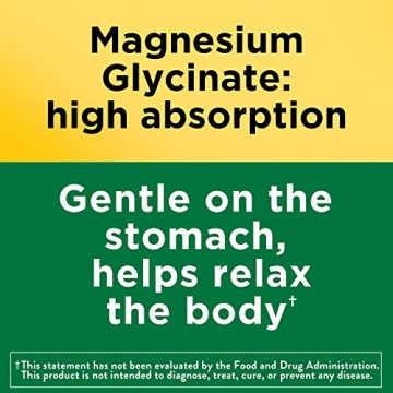 Nature Made Magnesium Glycinate for Muscle & Sleep Support