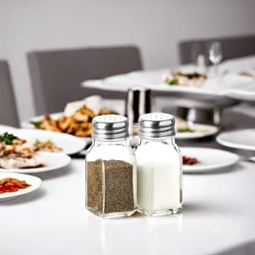 Clear Glass Salt and Pepper Shakers Set for Every Occasion