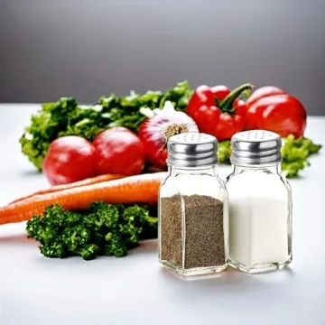 Clear Glass Salt and Pepper Shakers Set for Every Occasion