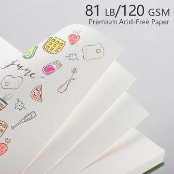 RETTACY Blank Journal Notebook, A4 Blank Spiral Notebook with 300 Pages, 8.2'' × 11.2'' Large Size, 81 LB/120 GSM Thick Paper, Flexible Plastic Cover, for Sketching, Drawing, Painting (Purple)