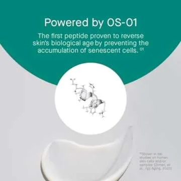 OneSkin FACE & EYE OS-01 Peptide Topical Supplement | Skin Longevity Age Reversal Moisturizer and Eye Cream