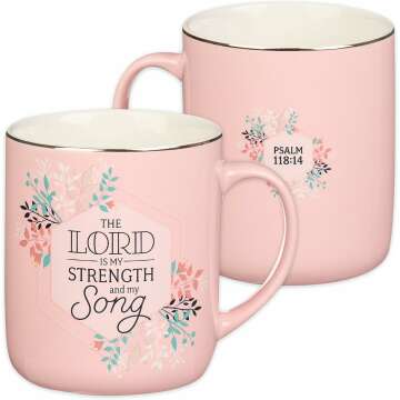 Christian Art Gifts 14 oz Scripture Mug for Women