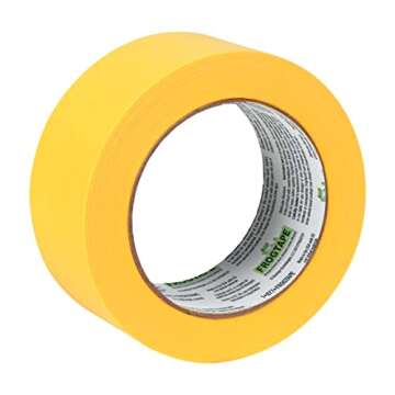 FROGTAPE Delicate Surface Painter's Tape with PaintBlock, 1.88 inch width, Yellow (280222)