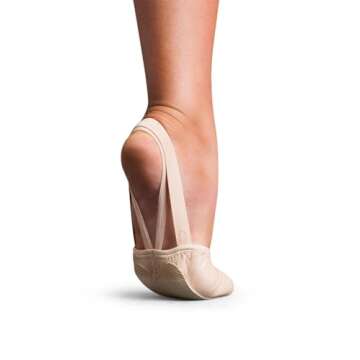 Capezio Girls Turning Pointe 55-Child Ballet Shoe, Nude, Comfortable Fit, Excellent Design