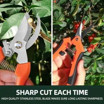 EWPJDK Garden Pruning Shears - Perfect for All Gardeners