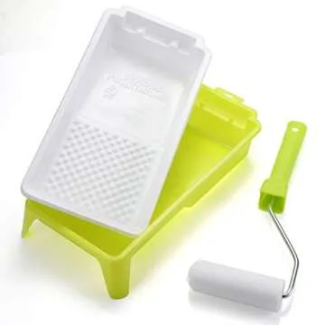 Foam Paint Roller Set with Tray & Liners for DIY
