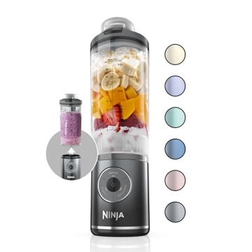 Ninja Blast Max Portable Blender with Twist & Go Vessel - Ideal for Smoothies and Ice Crushing, 22 o...