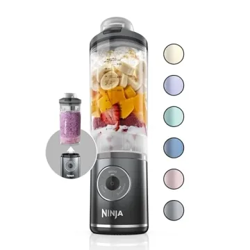 Ninja Blast Max Portable Blender with Twist & Go Vessel - Ideal for Smoothies and Ice Crushing, 22 o...